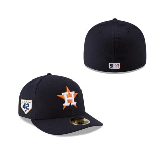 Houston Astros Jackie Robinson Day 2024 Low Profile 59FIFTY Fitted Hat
