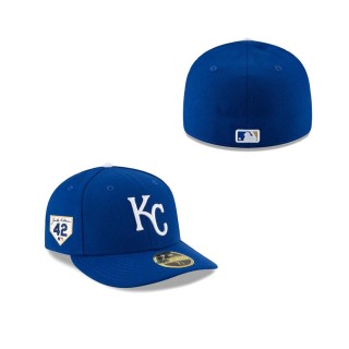 Kansas City Royals Jackie Robinson Day 2024 Low Profile 59FIFTY Fitted Hat