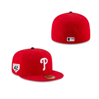 Philadelphia Phillies Jackie Robinson Day 2024 59FIFTY Fitted Hat