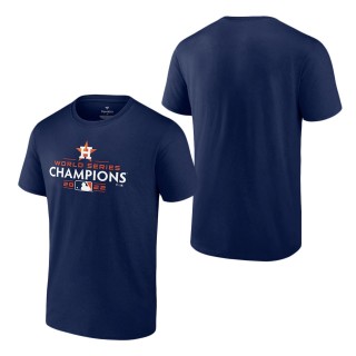 Men's Houston Astros Navy 2022 World Series Champions Big & Tall Logo T-Shirt