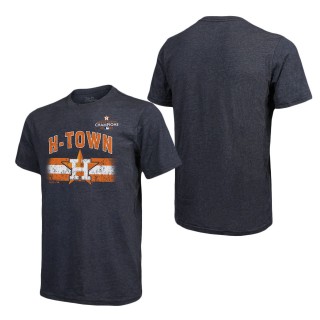Men's Houston Astros Navy 2022 World Series Champions Local Knuckleball Tri-Blend T-Shirt