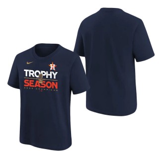 Youth Houston Astros Navy 2022 World Series Champions Commish T-Shirt