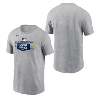 2024 MLB World Tour Seoul Series Heather Gray Matchup T-Shirt