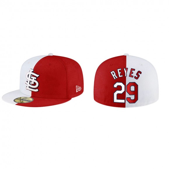 Alex Reyes Cardinals Red White Split 59FIFTY Hat