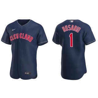 Amed Rosario Cleveland Guardians Authentic Alternate Navy Jersey