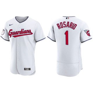 Amed Rosario Cleveland Guardians Authentic White Jersey