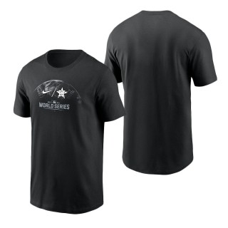 Men's Houston Astros Black 2021 World Series Bound World Wide Event T-Shirt