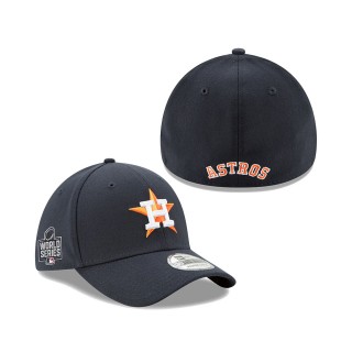Men's Houston Astros Navy 2021 World Series Bound Side Patch 39THIRTY Flex Hat