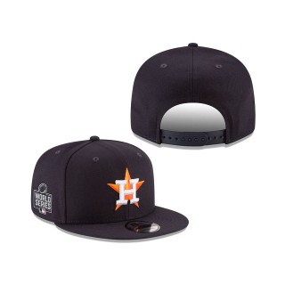 Men's Houston Astros Navy 2021 World Series Bound Side Patch 9FIFTY Snapback Adjustable Hat