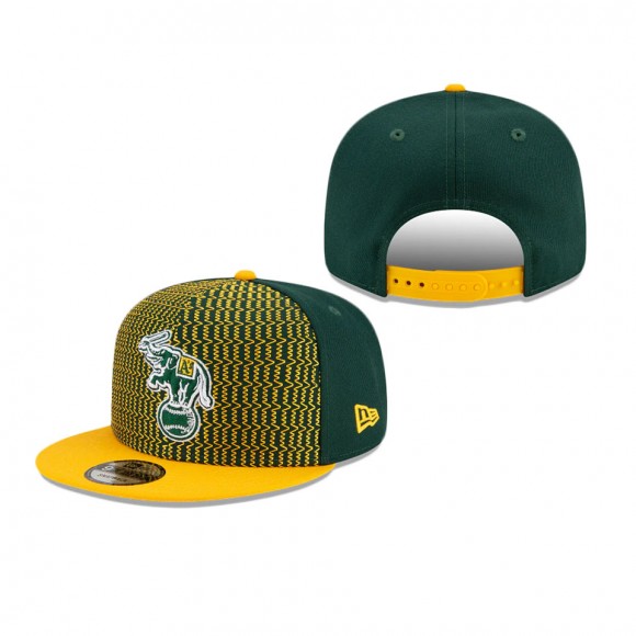Oakland Athletics Zig Zag 9FIFTY Snapback Hat