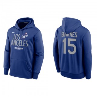 Austin Barnes Los Angeles Dodgers Royal 2021 Postseason Authentic Collection Dugout Pullover Hoodie