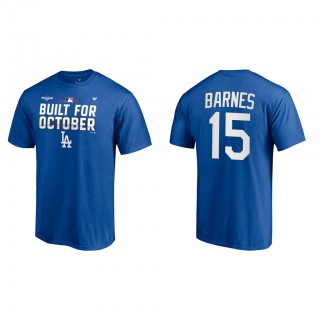 Austin Barnes Los Angeles Dodgers Royal 2021 Postseason Locker Room T-Shirt