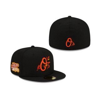 Men's Baltimore Orioles Leafy Front 59FIFTY Fitted Hat