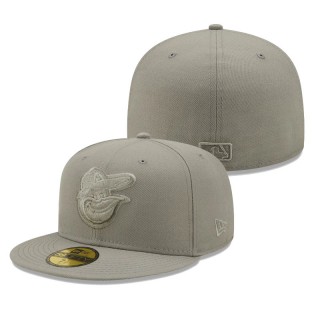 Baltimore Orioles Color Pack 59FIFTY Fitted Cap Gray