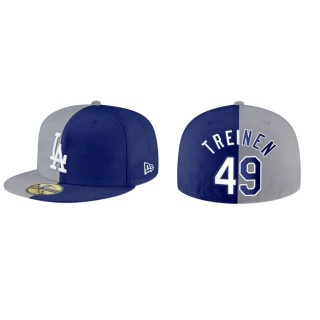 Blake Treinen Los Angeles Dodgers Gray Royal Split Hat