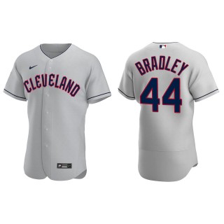 Bobby Bradley Cleveland Guardians Authentic Gray Jersey