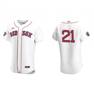 Boston Red Sox White Home Authentic Roberto Clemente Jersey