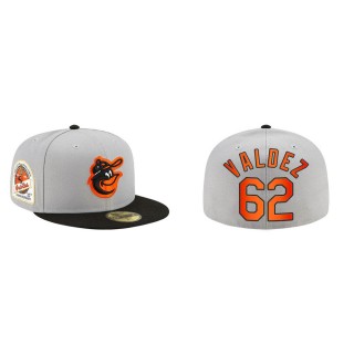 Cesar Valdez Orioles 30th Anniversary Patch 59FIFTY Fitted Hat