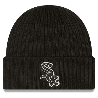 Chicago White Sox Core Classic Cuffed Knit Hat Black