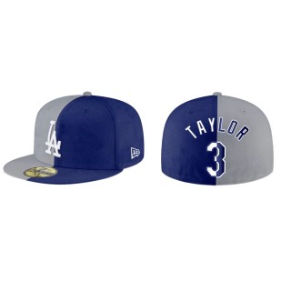 Chris Taylor Los Angeles Dodgers Gray Royal Split Hat