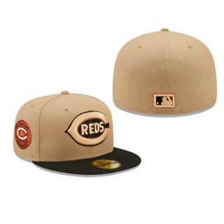 Cincinnati Reds 1938 MLB All-Star Game Camel 59FIFTY Fitted Hat Brown