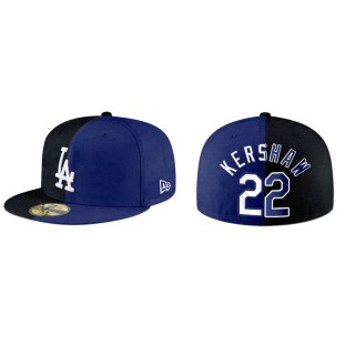 Clayton Kershaw Los Angeles Dodgers Black Royal Split Hat