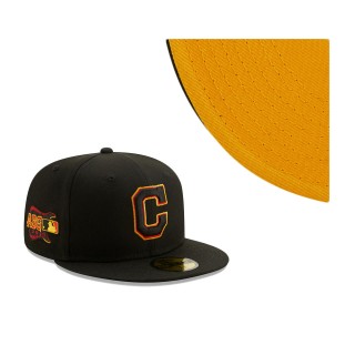 Cleveland Indians 2019 MLB All-Star Game Gold Undervisor 59FIFTY Cap Black