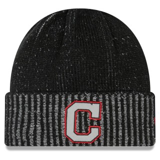 Cleveland Indians Pop Flect Cuffed Knit Hat Black