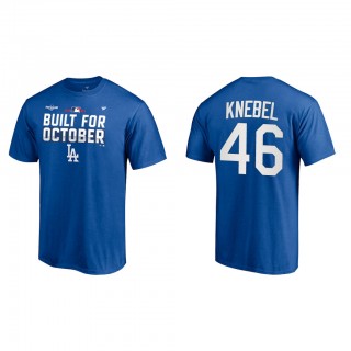 Corey Knebel Los Angeles Dodgers Royal 2021 Postseason Locker Room T-Shirt