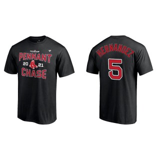 Enrique Hernandez Boston Red Sox Black 2021 Division Series Winner Locker Room T-Shirt