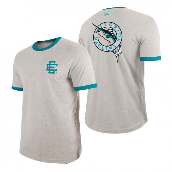 Florida Marlins New Era x Eric Emmanuel Cream T-Shirt
