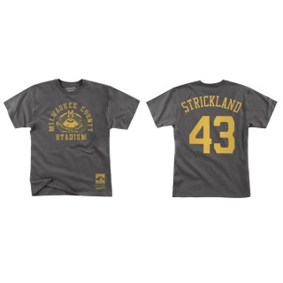 Hunter Strickland Milwaukee Brewers Stadium Series T-Shirt