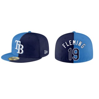Josh Fleming Rays Blue Navy Split 59FIFTY Hat
