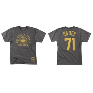 Josh Hader Milwaukee Brewers Stadium Series T-Shirt