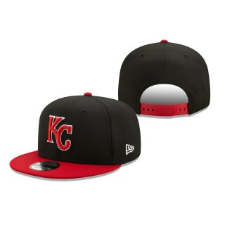 Kansas City Royals Color Pack 2-Tone 9FIFTY Snapback Hat Black Scarlet