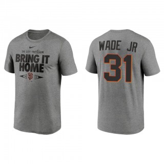 LaMonte Wade Jr. San Francisco Giants Gray 2021 Postseason Proving Grounds T-Shirt