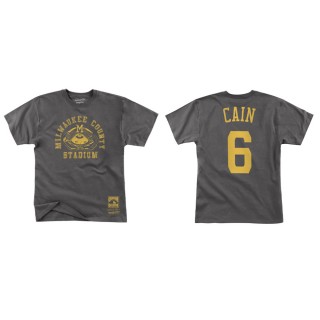 Lorenzo Cain Milwaukee Brewers Stadium Series T-Shirt