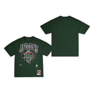 M&N x Joe Freshgoods Day Starburst T-Shirt Chicago White Sox Green