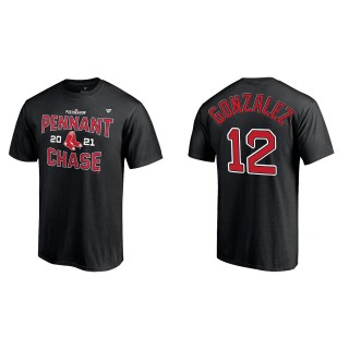 Marwin Gonzalez Boston Red Sox Black 2021 Division Series Winner Locker Room T-Shirt