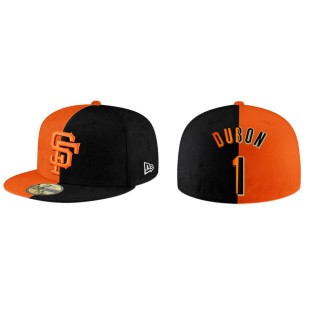 Mauricio Dubon Giants Orange Black Split 59FIFTY Hat