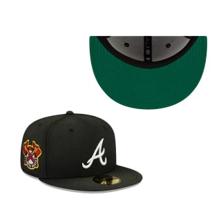 Atlanta Braves Sun Fade Fitted Hat