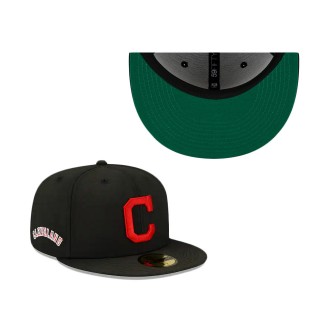 Cleveland Indians Sun Fade Fitted Hat