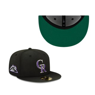 Colorado Rockies Sun Fade Fitted Hat