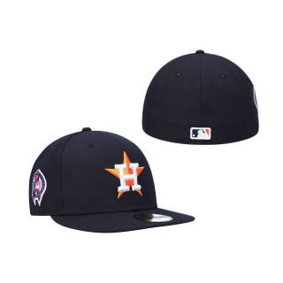 Houston Astros New Era 9/11 Memorial Side Patch 59FIFTY Fitted Hat Navy