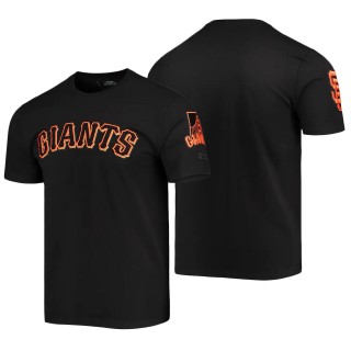 Men's San Francisco Giants Pro Standard Black Team Logo Tee