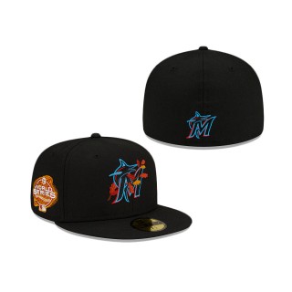 Men's Miami Marlins Leafy Front 59FIFTY Fitted Hat