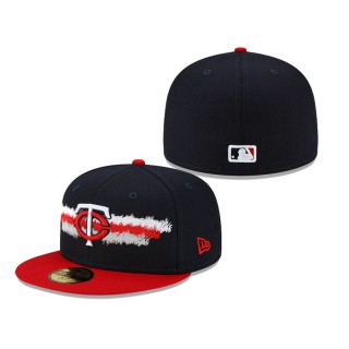 Minnesota Twins New Era Scribble 59FIFTY Fitted Hat