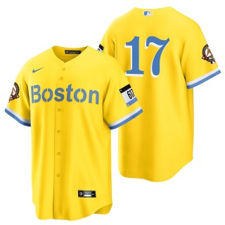 Nathan Eovaldi Red Sox Gold City Connect Replica Player 2021 Roberto Clemente Award Jersey