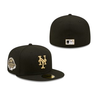 New York Mets 2013 All-Star Game Metallic Gold Undervisor Fitted Hat Black