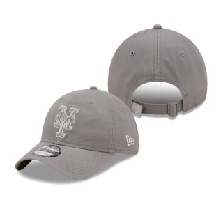 New York Mets Misty Morning Core Classic 9TWENTY Adjustable Hat Gray